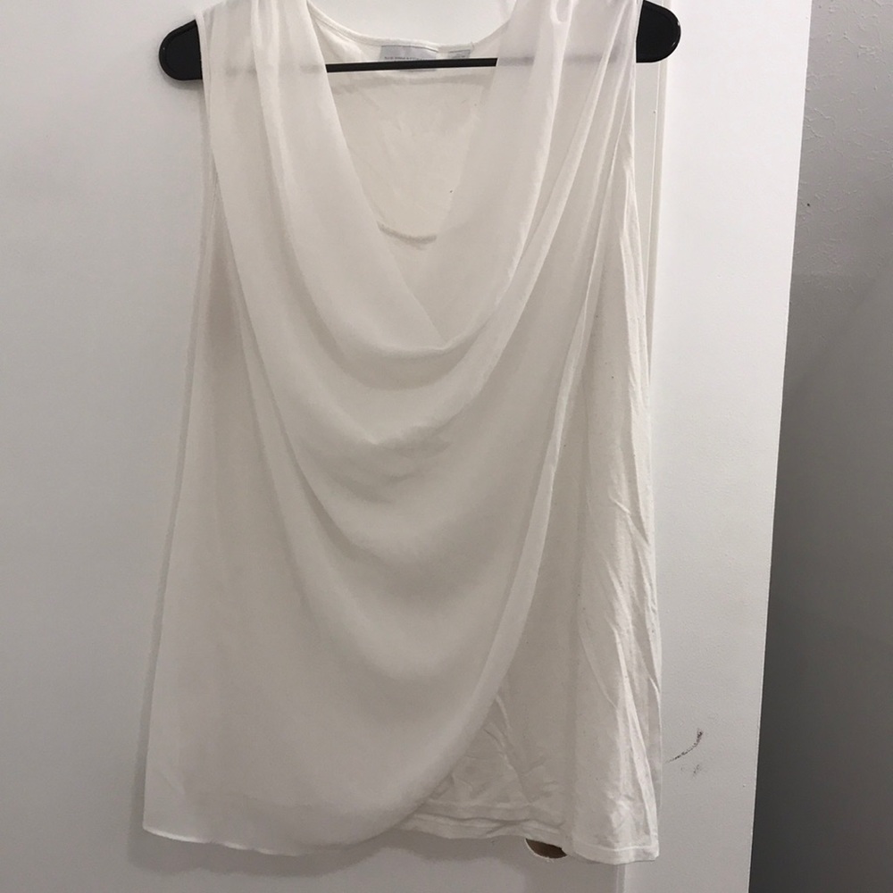 NYC white blouse